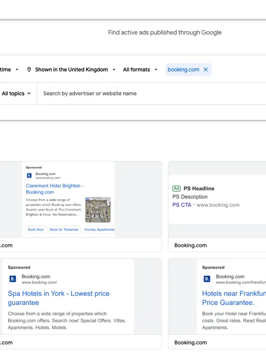 Google Ads Transparency Center