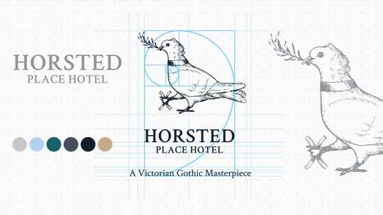 Horsted Main Logo Composition
