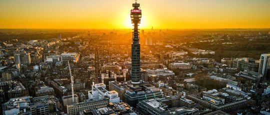 Londons Iconic Bt Tower 