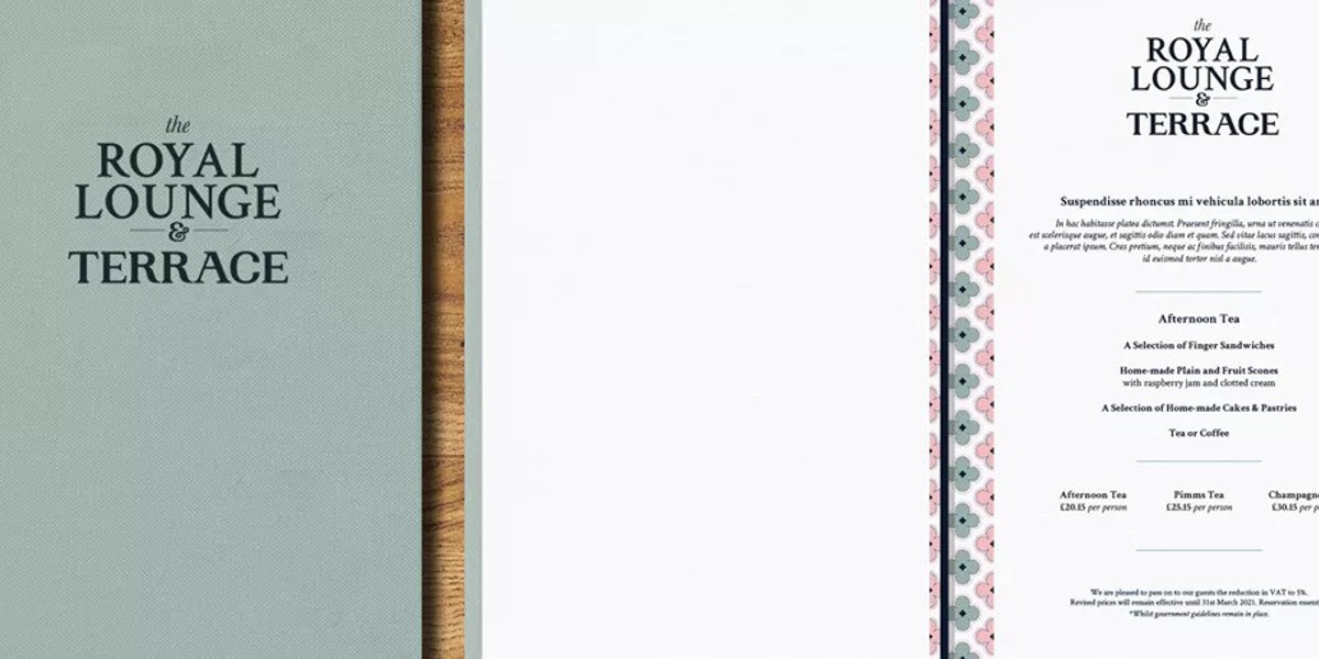 Our Top 5 Menu Design Tips | cab Hospitality