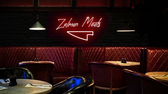 Zelman meats Wall Neon