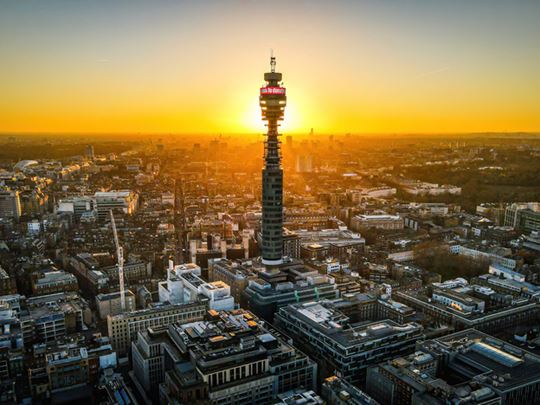 Londons Iconic Bt Tower 