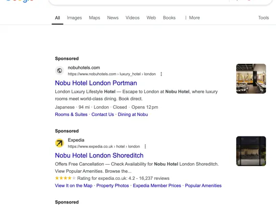 Brand Protection Ppc Nobu Hotels